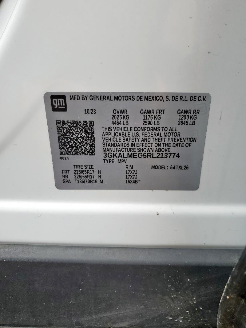 2024 GMC TERRAIN SL 3GKALMEG6RL213774