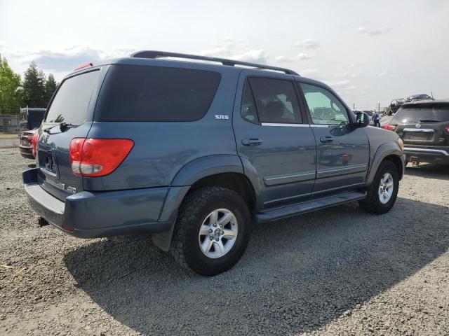 TOYOTA SEQUOIA SR 2005 teal 4dr spor gas 5TDBT44A95S238248 photo #4