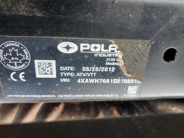 2013 POLARIS RANGER 800 4XAWH76A1D2708013