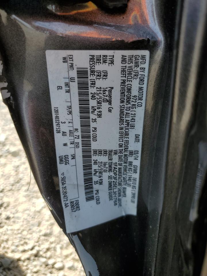 Lot #3211005559 2014 FORD FOCUS SE