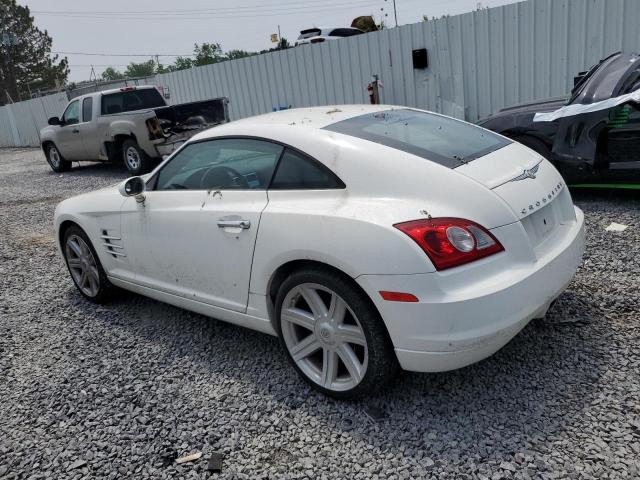 CHRYSLER CROSSFIRE 2004 white  gas 1C3AN69L64X007218 photo #3