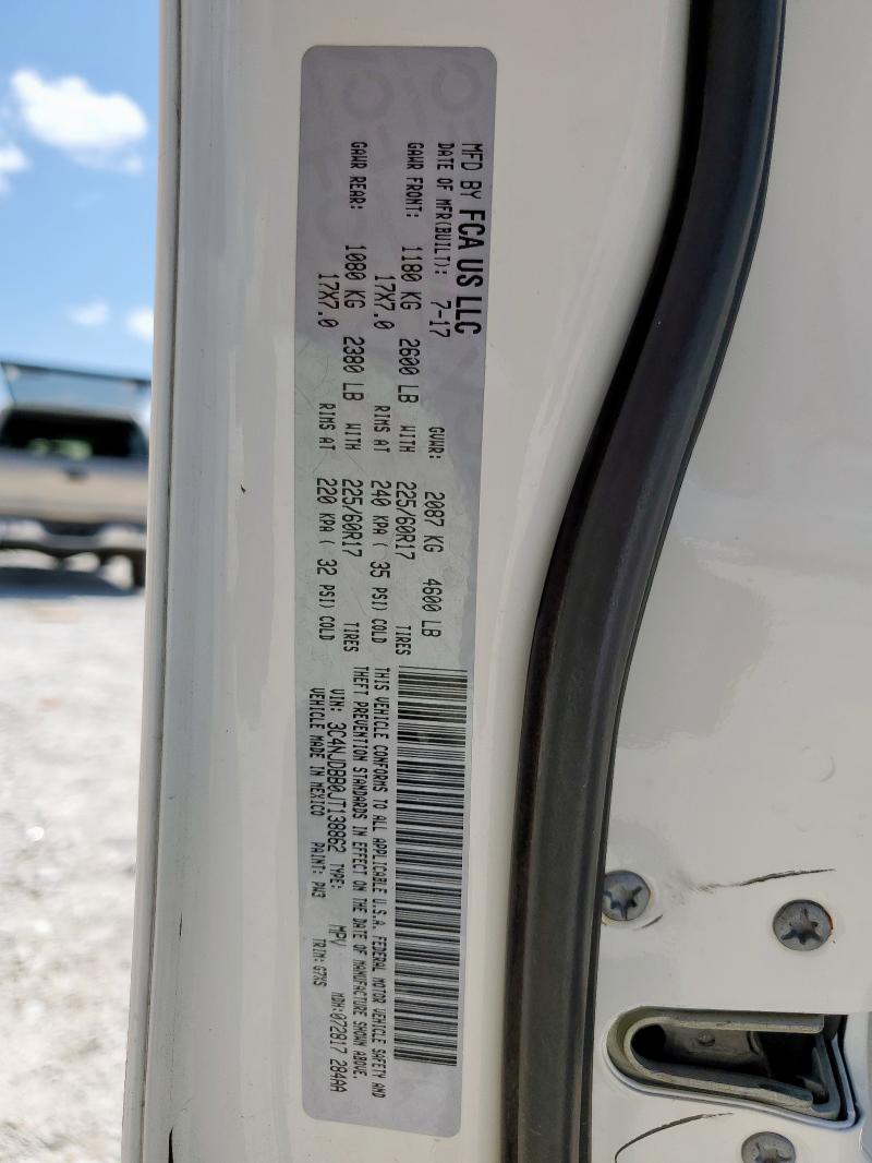 2018 JEEP COMPASS LA - 3C4NJDBB0JT138862