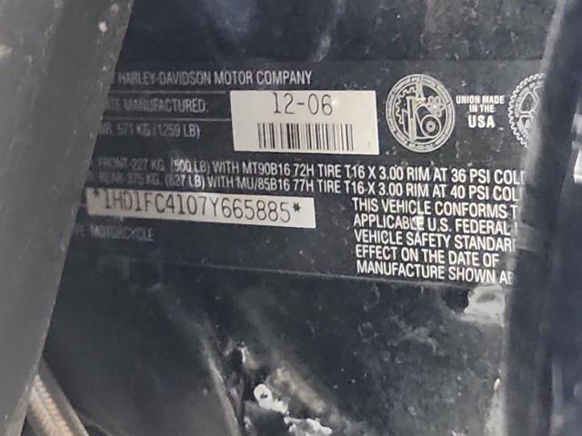 2007 HARLEY-DAVIDSON FLHTCUI 1HD1FC4107Y665885