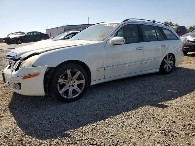 MERCEDES-BENZ E 350 4MAT 2008 white station gas WDBUH87X98B227035 photo #1