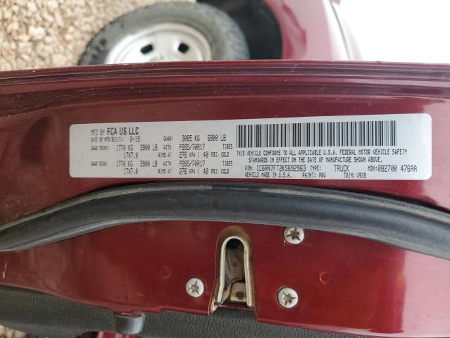 2019 RAM 1500 CLASS 1C6RR7FT2KS692963