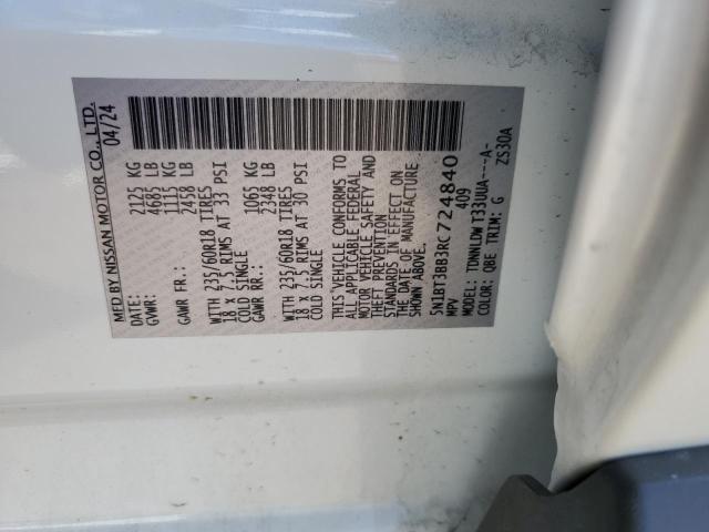 2024 NISSAN ROGUE SV 5N1BT3BB3RC724840