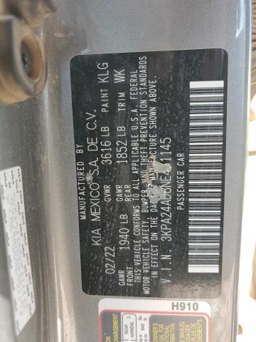 2022 KIA RIO LX - 3KPA24AD8NE461145