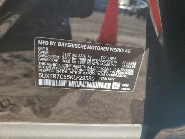 2019 BMW X3 SDRIVE3 5UXTR7C55KLF29580
