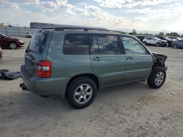 TOYOTA HIGHLANDER 2005 green  gas JTEDP21A550075764 photo #4