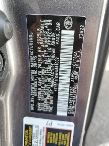 2015 TOYOTA CAMRY LE - 4T1BF1FK8FU984002