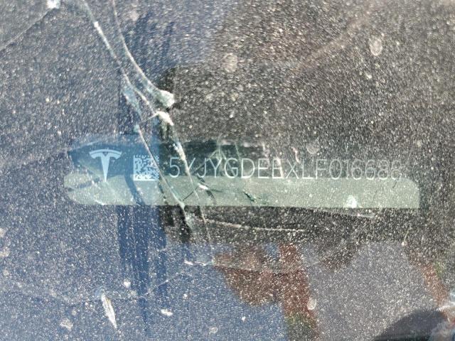 2020 TESLA MODEL Y 5YJYGDEEXLF016688