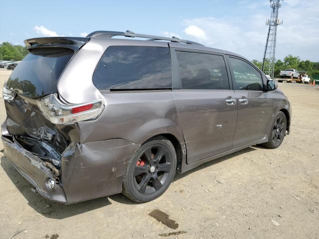 Vin: 5tdxk3dc1fs566804, lot: 58903485, toyota sienna sport 20153