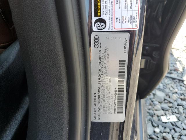 2017 AUDI A6 PREMIUM - WAUF8AFC5HN059597