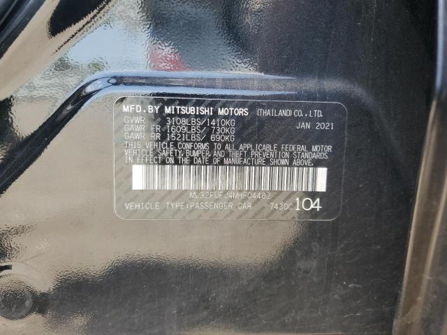 2021 MITSUBISHI MIRAGE G4 ML32FUFJ4MHF04482