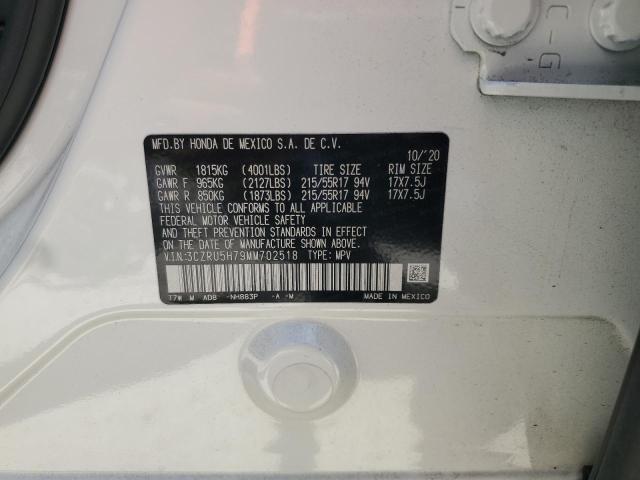 2021 HONDA HR-V EXL 3CZRU5H79MM702518