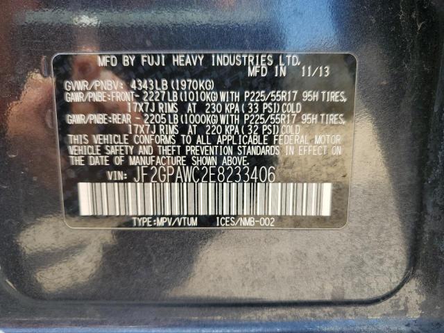 2014 SUBARU XV CROSSTR - JF2GPAWC2E8233406