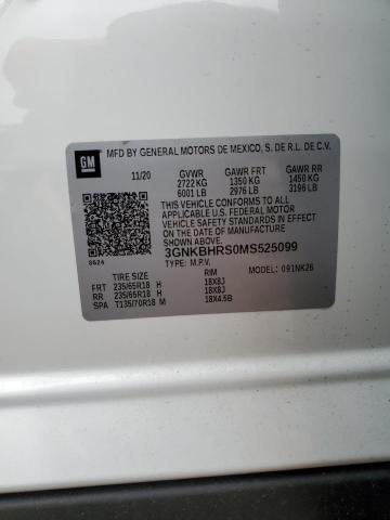 2021 CHEVROLET BLAZER 2LT - 3GNKBHRS0MS525099