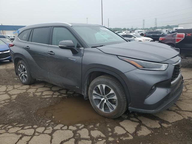 Vin: 5tdgbrch5ms537433, lot: 58945485, toyota highlander hybrid xle 20214
