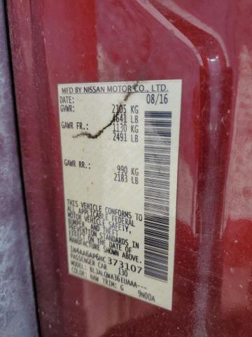 2017 NISSAN MAXIMA 3.5 - 1N4AA6AP6HC373107