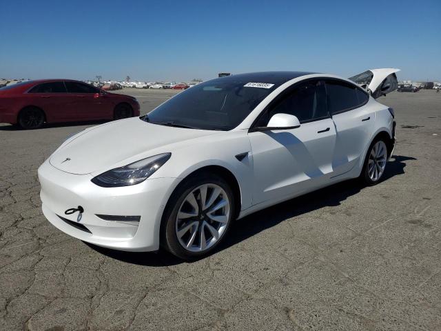TESLA MODEL 3 2019 white  electric 5YJ3E1EA8KF407557 photo #1