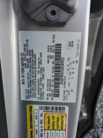 2016 FORD FUSION SE - 3FA6P0HD7GR349931