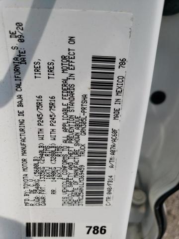 2020 TOYOTA TACOMA DOU - 3TMCZ5AN1LM369459