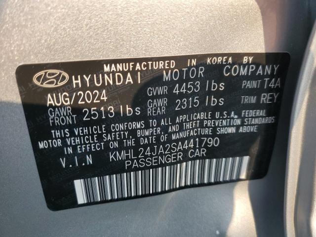2025 HYUNDAI SONATA KMHL24JA2SA441790