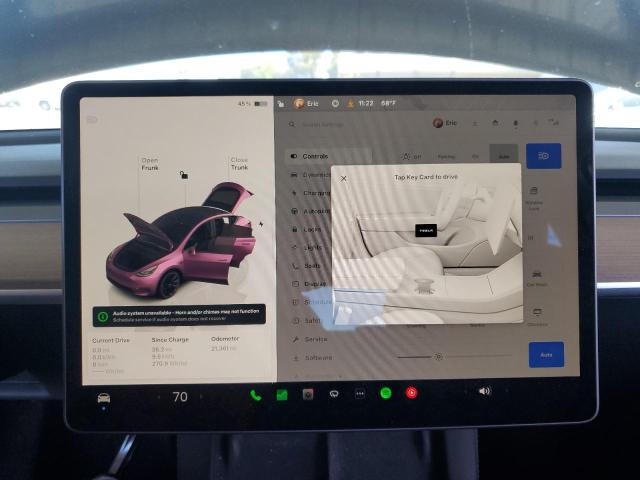 2022 TESLA MODEL Y 7SAYGDEE4NF558374