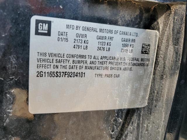 2015 CHEVROLET IMPALA LTZ 2G1165S37F9204101