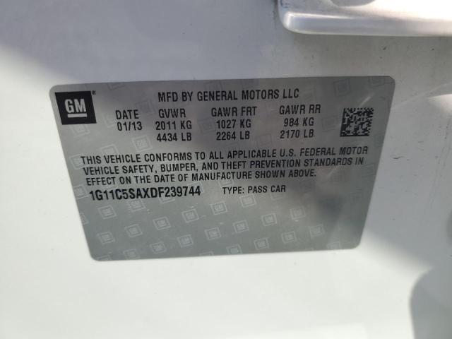 2013 CHEVROLET MALIBU 1LT - 1G11C5SAXDF239744