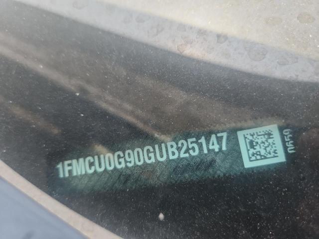2016 FORD ESCAPE SE 1FMCU0G90GUB25147