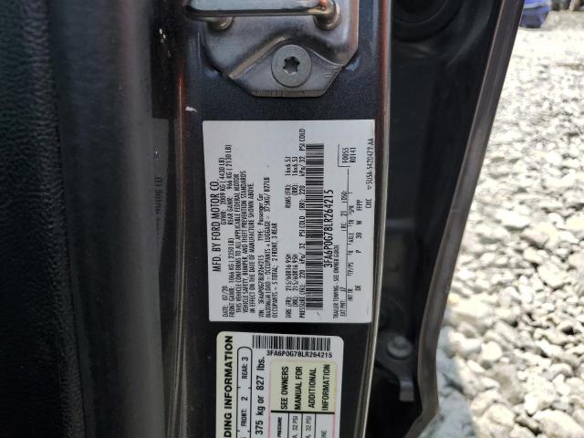 2020 FORD FUSION S - 3FA6P0G78LR264215