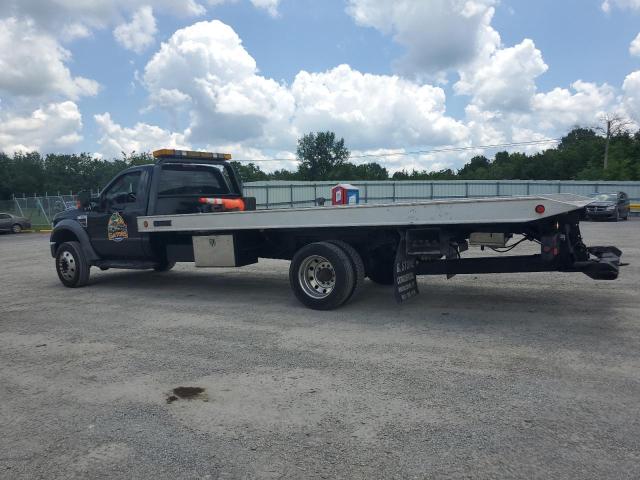 FORD F550 SUPER 2008 gray chassis diesel 1FDAF56R28EC93299 photo #3