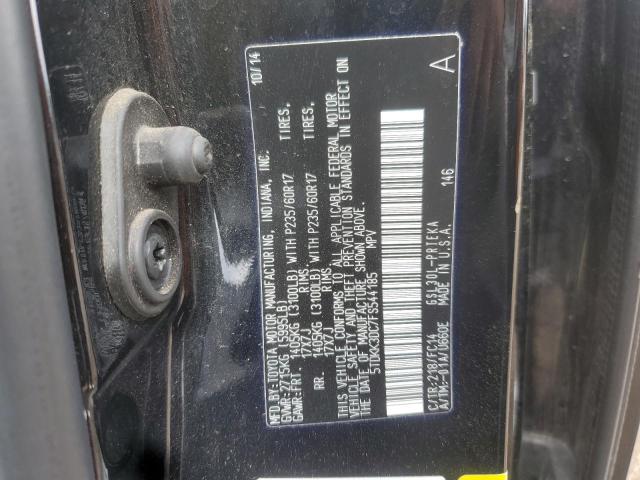 2015 TOYOTA SIENNA LE - 5TDKK3DC7FS544185
