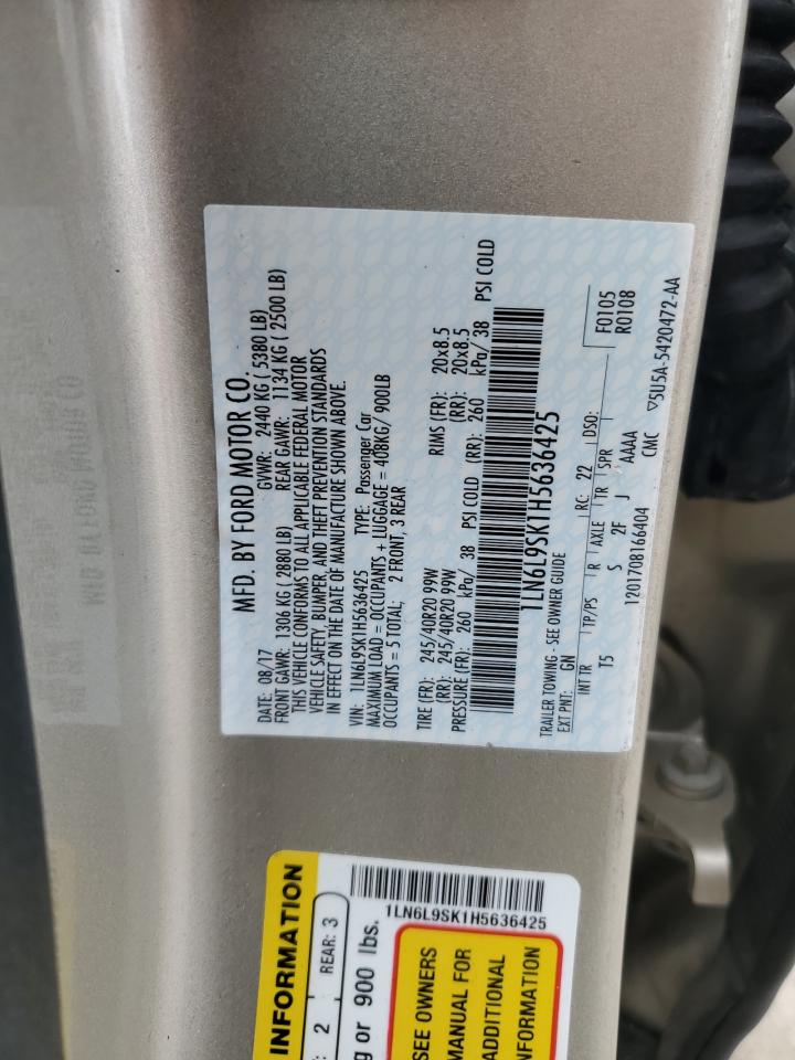 LINCOLN CONTINENTAL SELECT