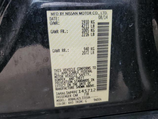 2015 NISSAN ALTIMA 2.5 - 1N4AL3AP4FC145712