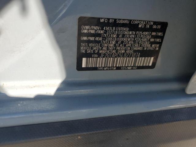 2020 SUBARU CROSSTREK - JF2GTAPC5L8273874