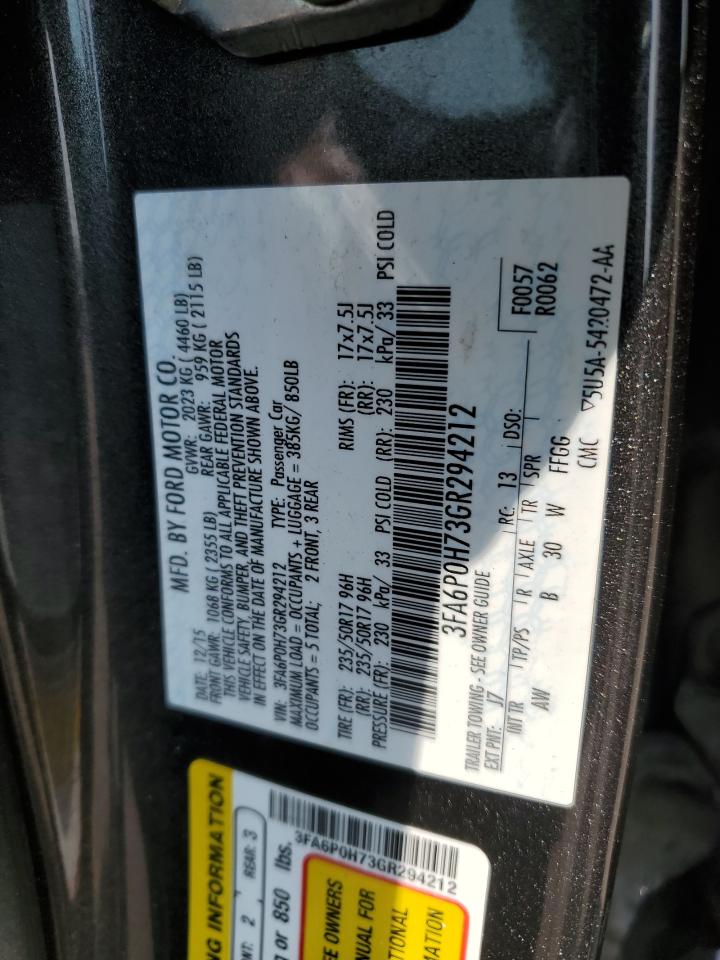 Ford Fusion se 2016