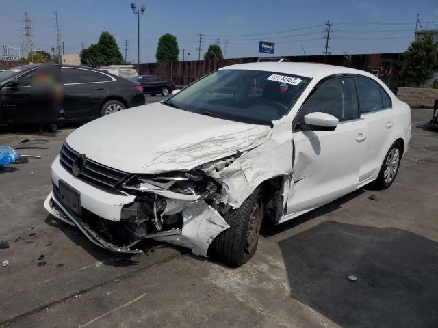 VOLKSWAGEN JETTA S 2017 white  gas 3VW2B7AJ1HM410590 photo #1