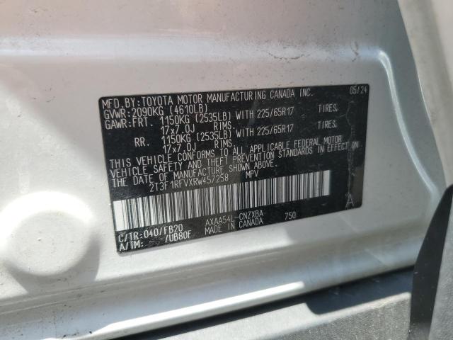 2024 TOYOTA RAV4 LE - 2T3F1RFVXRW457258