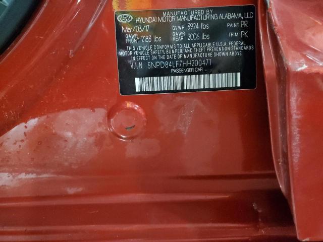 2017 HYUNDAI ELANTRA SE - 5NPD84LF7HH200471