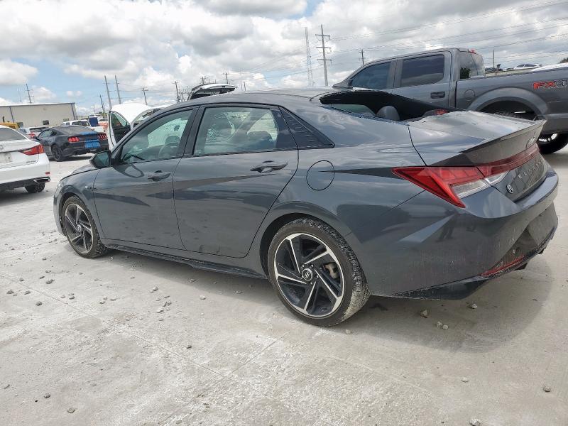 Vin: kmhlr4af8pu602494, lot: 60328035, hyundai elantra n line 20232