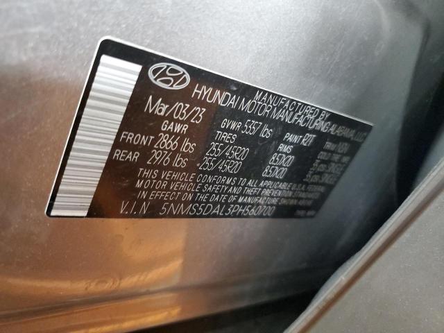 2023 HYUNDAI SANTA FE C 5NMS5DAL3PH560700