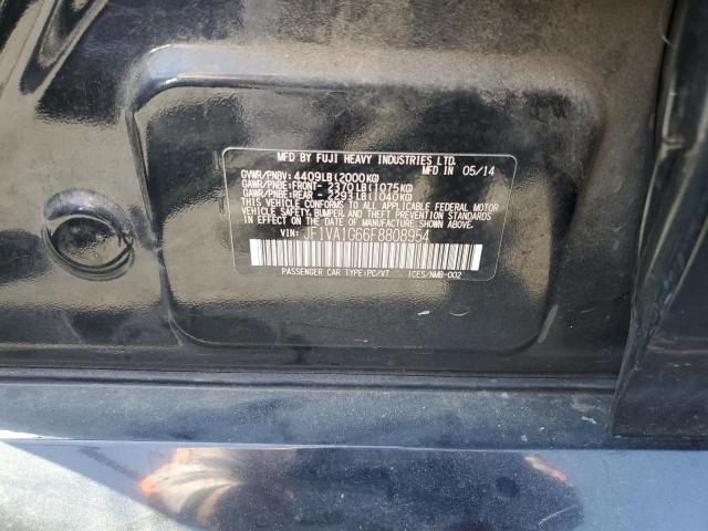 2015 SUBARU WRX LIMITE JF1VA1G66F8808954