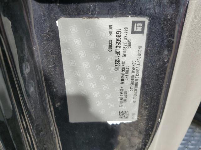 1GB6G5CL3F1132203 2015 CHEVROLET EXPRESS