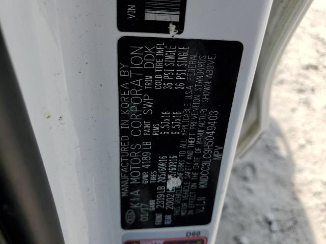 2017 KIA NIRO EX KNDCC3LC9H5049403