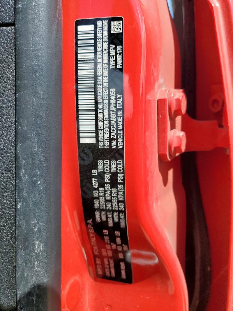2018 JEEP RENEGADE L - ZACCJABB7JPH84056