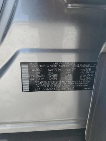 2022 HYUNDAI SANTA FE S - 5NMS64AJ2NH376955