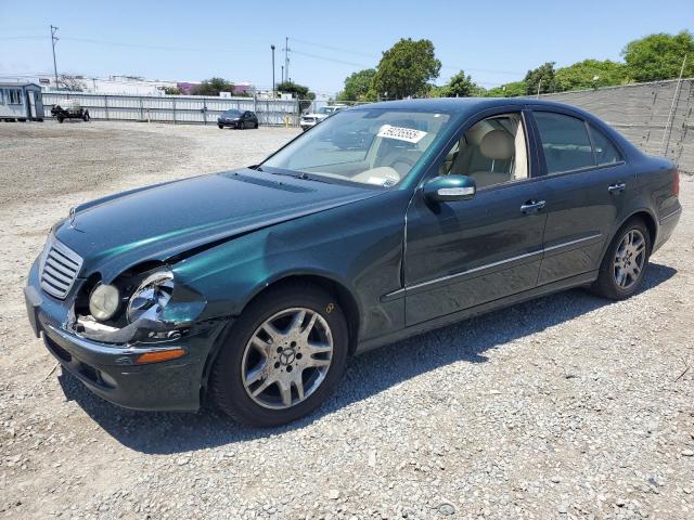 MERCEDES-BENZ E 320 2005 green  gas WDBUF65J35A724723 photo #1