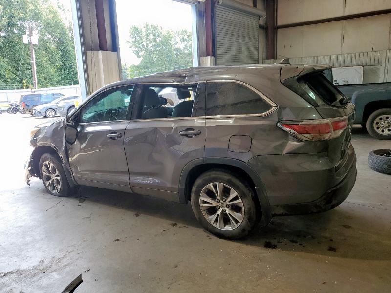 Vin: 5tdzkrfh2fs064453, lot: 59219875, toyota highlander le 20152